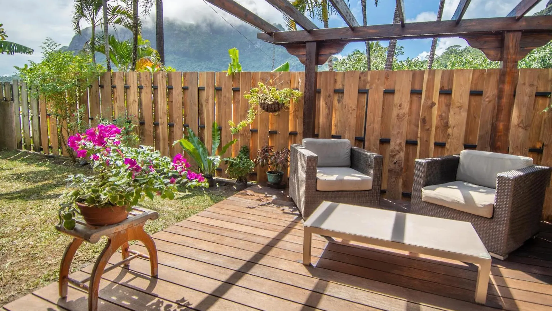 Le Fare Pergola - Lagoon And Mountain View Bora Bora
